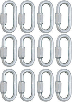 Reznor OBLONG_PK12 Locking Carabiner(Silver)