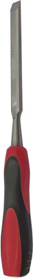 DUMDAAR 12mm Wood Carving Hand Chisel Chrome vanadium steel rubber grip Bevel Chisel Set(Pack of 1)