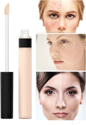 REIMICHI Liquid Concealer Waterproof Eye Dark Circles Spots Full Coverage Concealer(IVORY, 6 ml)