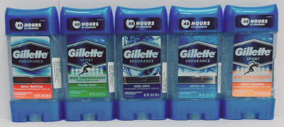 GILLETTE BRISA TROPICAL,POWER RUSH,COOL WAVE,ARCTIC ICE ,SPORT TRIUMPH, Deodorant Stick Deodorant Stick – For Men (535 g, Pack of 5)