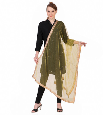 Traditions Bazaar Net Embellished Women Dupatta