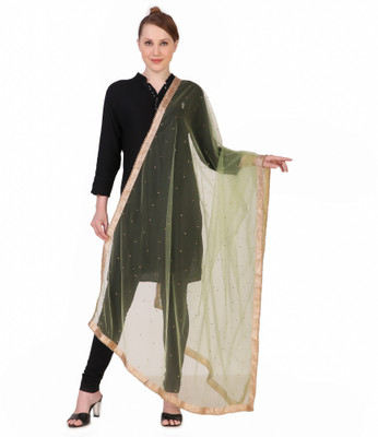 Traditions Bazaar Net Embellished Women Dupatta