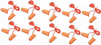 Saviour Corded Foam EarPlug - (pack of 10) Ear Plug(Orange)