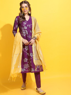 Vishudh Women Kurta Pant Set