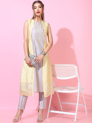 Vishudh Women Kurta Palazzo Set