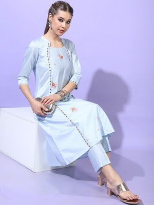Vishudh Women Kurta Pant Set