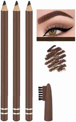 SKYBOAT SUPER SMOOTH AND SOFT BROWN COLOR EYEBROW COMB PENCIL(BROWN)