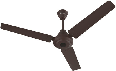 BAJAJ Energos 26 5 Star Rated BLDC Ceiling Fan with Remote 1200 mm 3 Blade Ceiling Fan (Red Walnut, Pack of 1)
