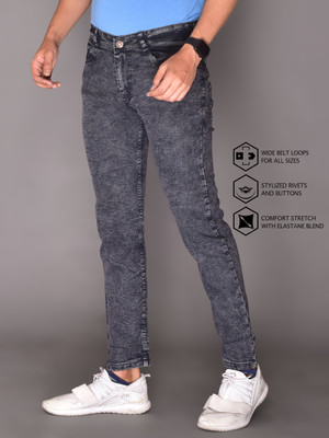 RASSO Slim Men Grey Jeans