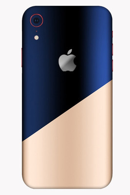 Vcare GadGets Apple iPhone XR Mobile Skin(Blue, Beige)