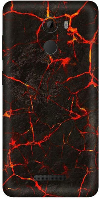 Enlinea Gionee A1 Lite Mobile Skin(Black, Red)