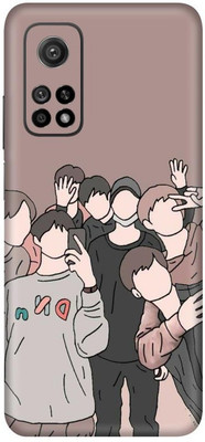 Toppings Xiaomi Mi 10T 5G Mobile Skin(Multicolor)