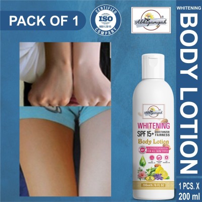 ABHIGAMYAH Body lotion, Soothing Care for 24H hydration, Non-Sticky & fast 200 ml(200 ml)