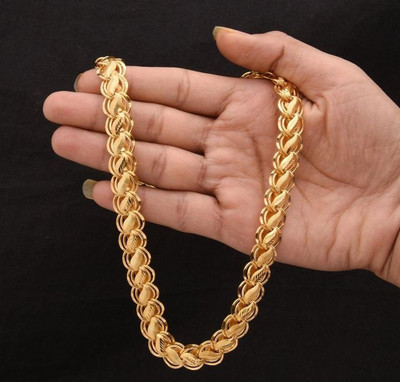 OFIBOSMI New style new year 2022 gold chain for man and boy Gold-plated Plated Copper Chain