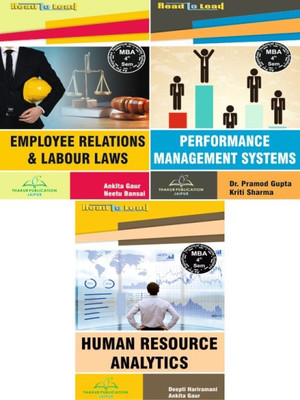 RTU/MBA 4 Semester HR Combo Set (3in1), Employee Relations And Labour Laws , Performance Management Systems , Human Resource Analytics(Paperback, EXPERIENCED FACULTIES)