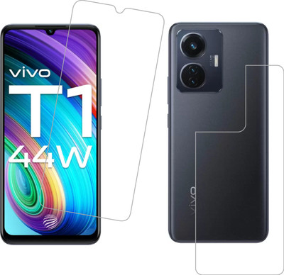 Ten To 11 Front and Back Screen Guard for Vivo T1 44w(Pack of 2)
