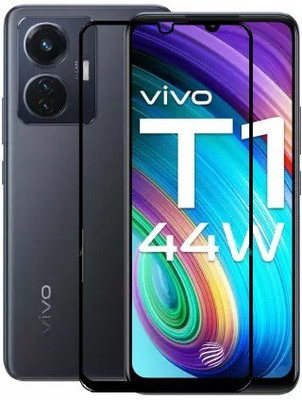 AB PRIME Edge To Edge Tempered Glass for vivo T1 5G(Pack of 1)
