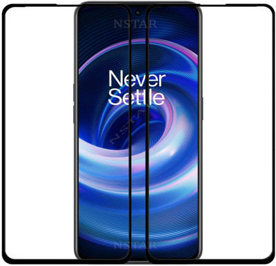 NSTAR Edge To Edge Tempered Glass for OnePlus 10R 5G(Pack of 2)