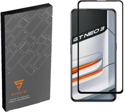 FIVE-O Edge To Edge Tempered Glass for Realme GT Neo 3 5G(Pack of 1)