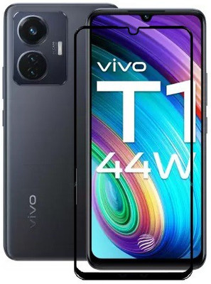 AB PRIME Edge To Edge Tempered Glass for vivo T1 5G(Pack of 1)