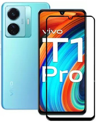 CASEHUNT Edge To Edge Tempered Glass for Vivo T1 Pro 5G(Pack of 1)