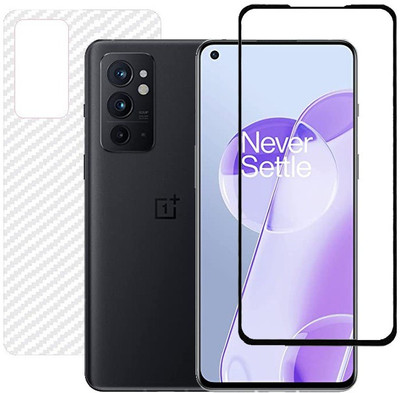 ECMERED Front and Back Screen Guard for Oneplus 9RT 5G(Pack of 1)