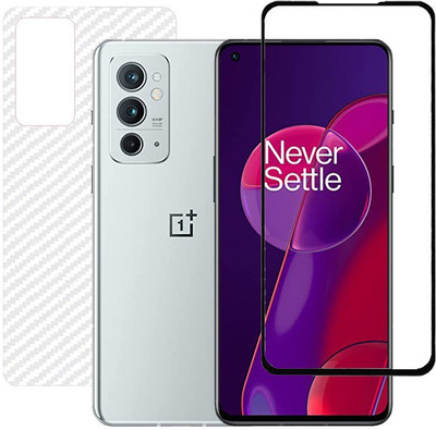 HOBBYTRONICS Front and Back Screen Guard for Oneplus 9RT(Pack of 1)
