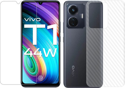 Vatsin Front and Back Screen Guard for Vivo T1 44w(Pack of 2)