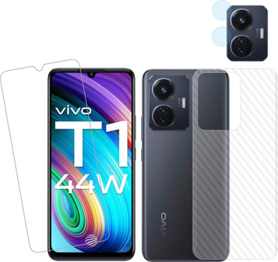 Ten To 11 Front and Back Screen Guard for Vivo T1 44w(Pack of 3)