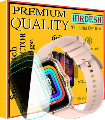 hirdesh Screen Guard for Fire-Boltt Beast(Pack of 4)