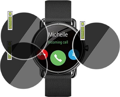 EJZATI Screen Guard for ..NoiseFit Buzz Smart Watch SCREEN PROTECTOR(Pack of 3)