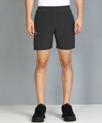 Lemona Solid Men Grey Gym Shorts, Sports Shorts, Casual Shorts, Running Shorts, Regular Shorts