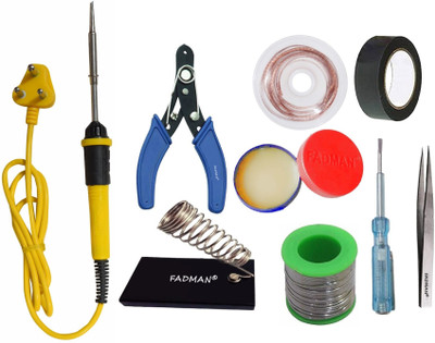 FADMAN Basic 2nd intermediate Kit Combo Pack of 9 25 W Simple(Flat Tip)