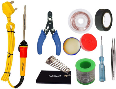 FADMAN Basic 3rd intermediate Kit Combo Pack of 9 25 W Simple(Flat Tip)