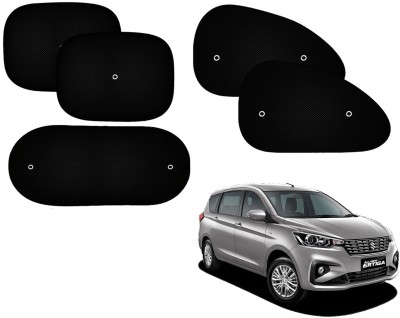 Automotive Prist Side Window Sun Shade For Maruti Suzuki Ertiga(Black)