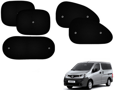 Automotive Prist Side Window Sun Shade For Nissan Evalia(Black)