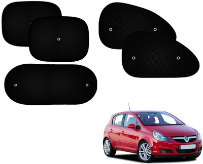 Automotive Prist Side Window Sun Shade For Opel Corsa(Black)
