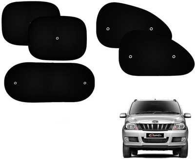 Automotive Prist Side Window Sun Shade For Mahindra Quanto(Black)