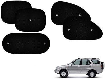 Automotive Prist Side Window Sun Shade For Tata Safari(Black)