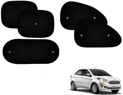 Shop Buy Rear Window, Side Window Sun Shade For Audi Universal For Car(Black)