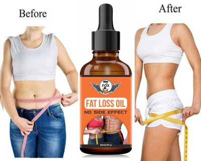 7 FOX Fat Burning Oil For Women Fat Loss Oil for women/ belly fat reduce oil- Men & Women(30 ml)