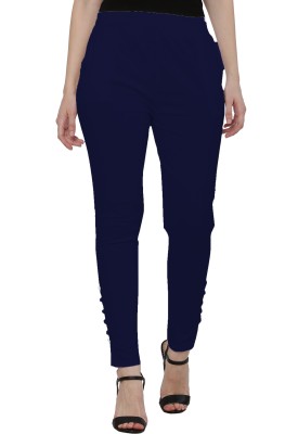 VEDANSH ENTERPRISES Slim Fit Women Dark Blue Trousers