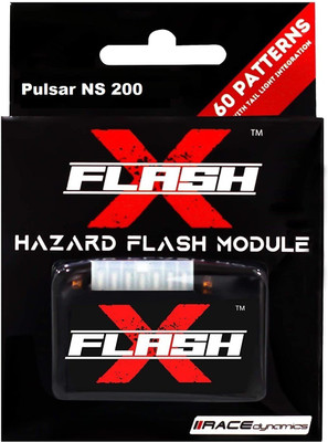 Hybrid Motors Front, Rear, Side LED Indicator Light for Bajaj Pulsar 200NS(Red)