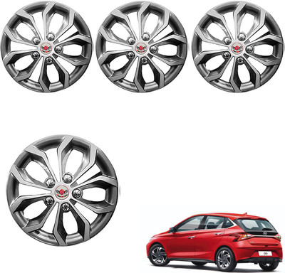 CuboDePlato Wc_visnSlvr_15In_New_i20_2020 Wheel Cover For Hyundai i20 Active 1.4(5.9 inch)