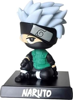 gtrp Super Hero Naruto Kakashi Hatake Sensei Action Figure Limited Edition Bobblehead(Multicolor)