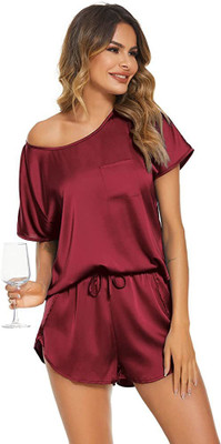 UWNAQA Top Hot Pants Co-ords Set