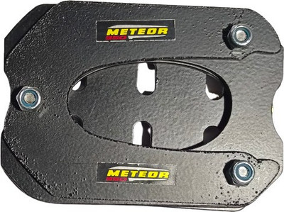 ULTRAWAY High Quality Black Matt Side Stand Extender For Meteor 350 Bike (Pack Of 1) Bike Crash Guard(Royal Enfield)