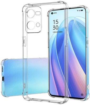 LIKEDESIGN Bumper Case for Oppo F21 Pro 4G, Oppo F21 Pro(Transparent, Shock Proof, Silicon, Pack of: 1)