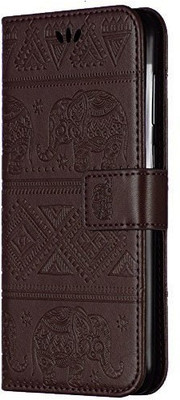 TELETEL Flip Cover for Realme GT 2 Pro 5G(Brown, Cases with Holder, Pack of: 1)