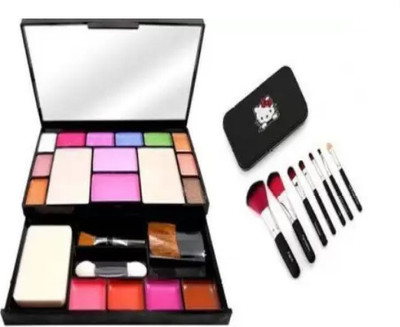Pohok MAKEUP BRUSHES & 6171 FASHION COLOR MAKEUP KIT COMBO SET(2 Items in the set)